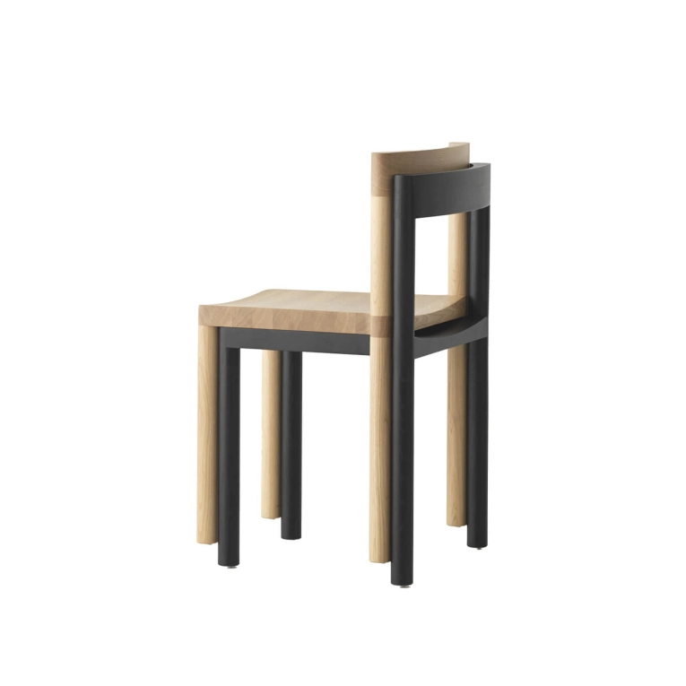 Chaise PIER Terre d'ombre RESIDENT