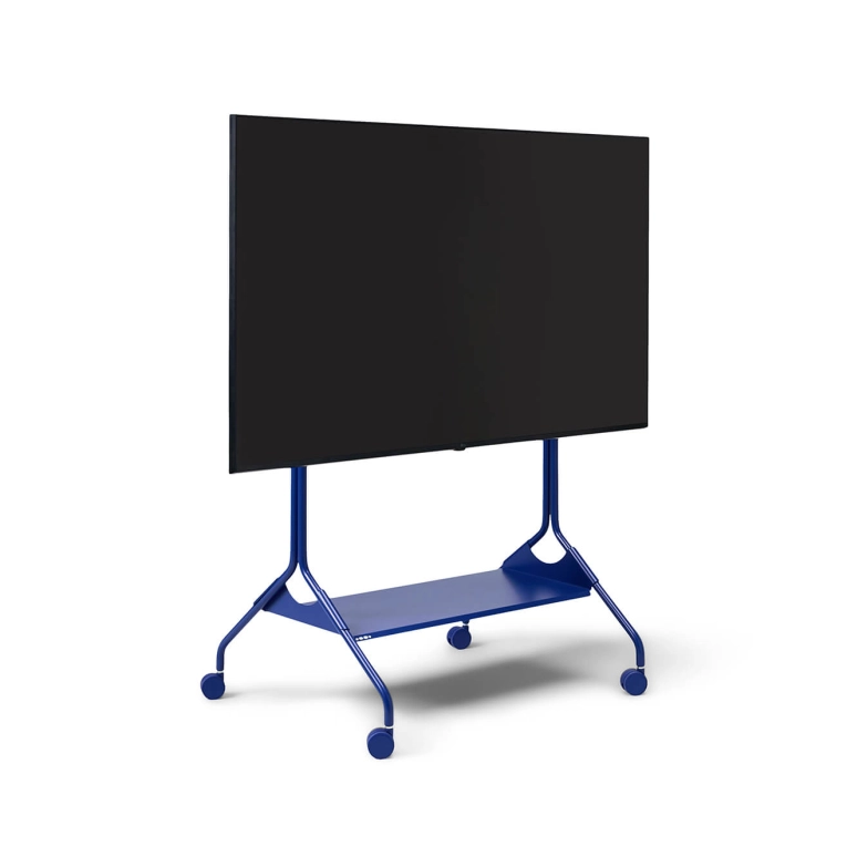 TV Stand Shelf for TV Stand MOON TRAY Ultramarine PEDESTAL