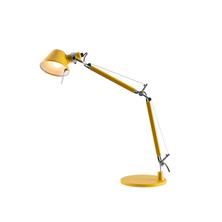 Desk Lamp TOLOMEO MICRO COLOR MATTE Yellow ARTEMIDE