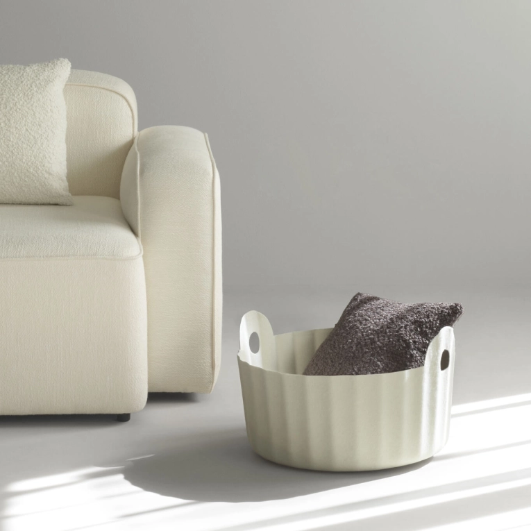Small Storage Solution COLU Panier Cream NORMANN COPENHAGEN