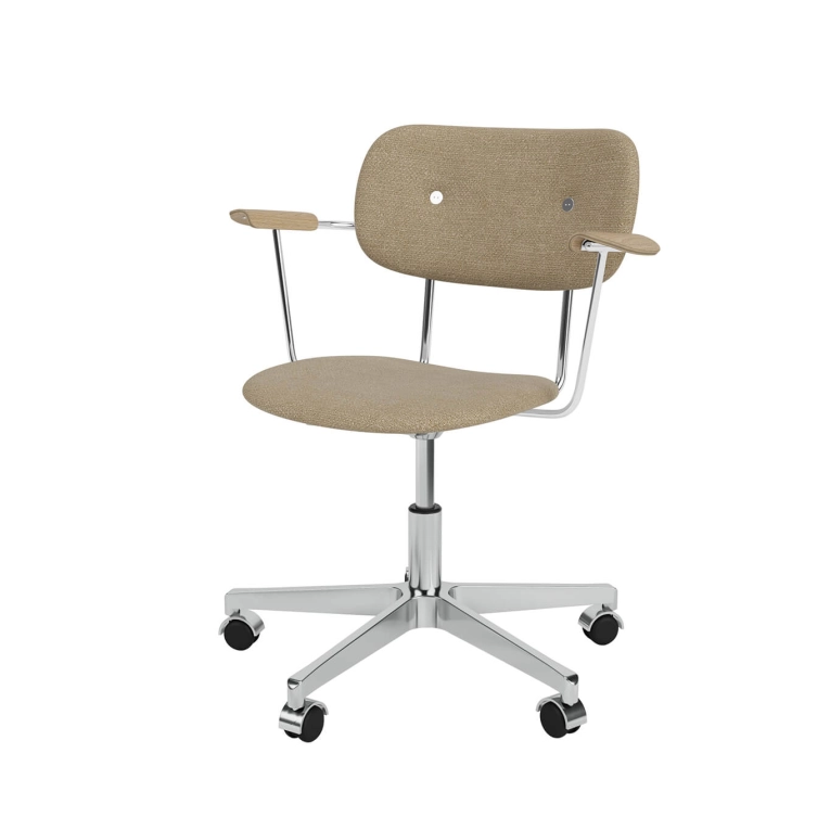 Office Chair CO TASK with armrests  Audo Bouclé 02 AUDO COPENHAGEN