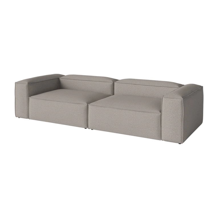 Canapé COSIMA 300x120 Monza Grey-White BOLIA