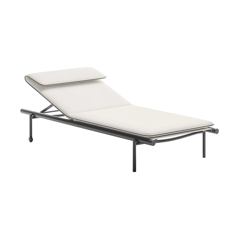 Bain de soleil, chaise longue et hamac SALO Graphite/ Nuvola UNOPIÙ