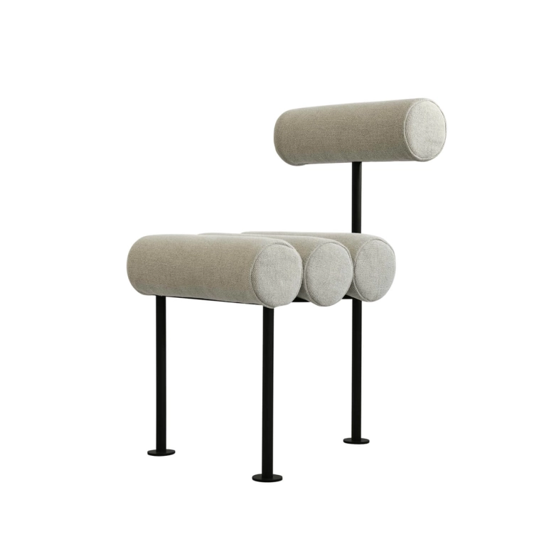 Dining Chair HIRO Linen 101 COPENHAGEN