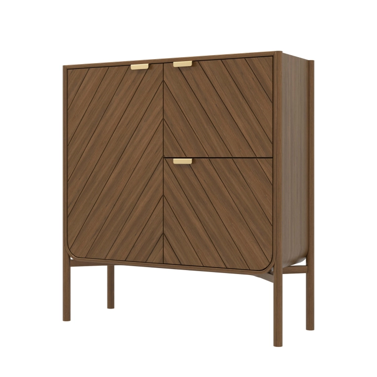 Meuble de rangement Vaisselier MARIUS Noyer HARTO