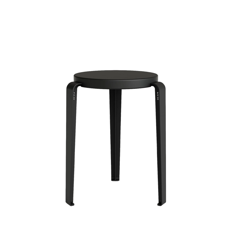 Tabouret LOU CHROMA Noir Graphite TIPTOE