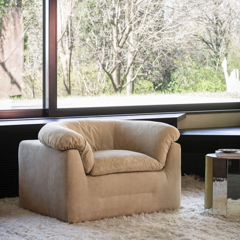 Fauteuil BUTTER Efeu 02 TACCHINI