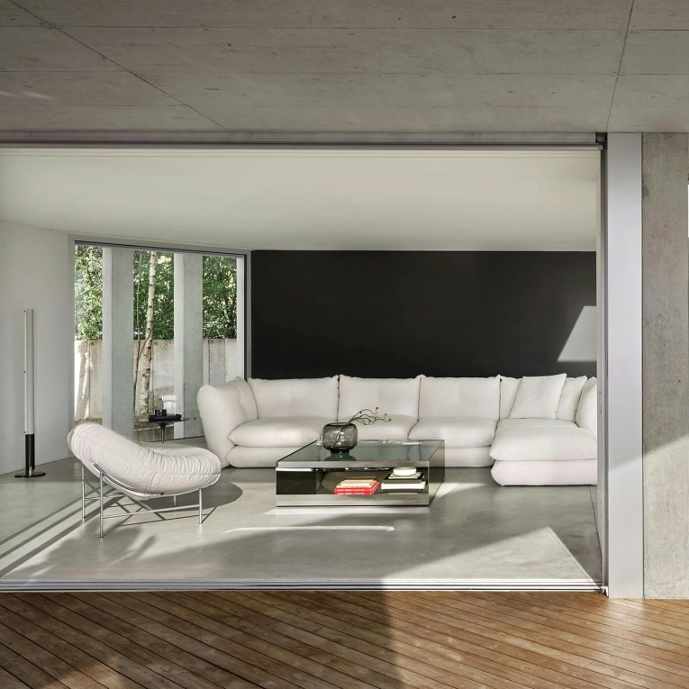 Coffee Table D'URSO L 122 Steel KNOLL