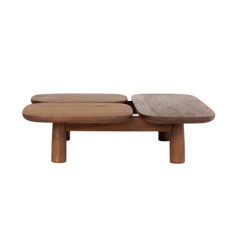 Table basse SINYA Noyer ZANAT