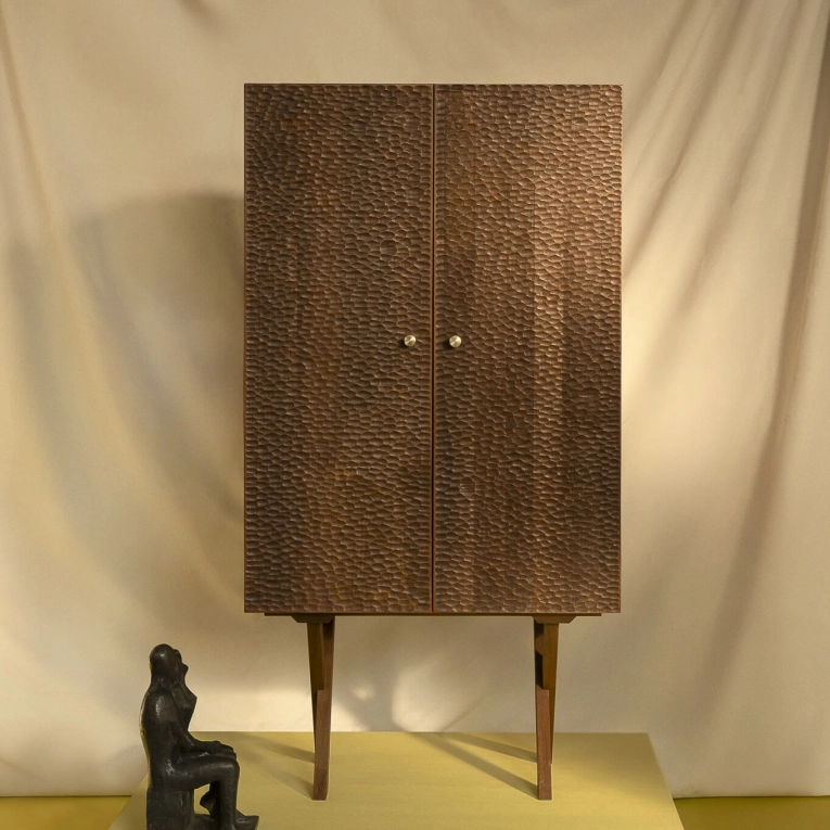 Meuble de rangement TOUCH Tall Noyer ZANAT