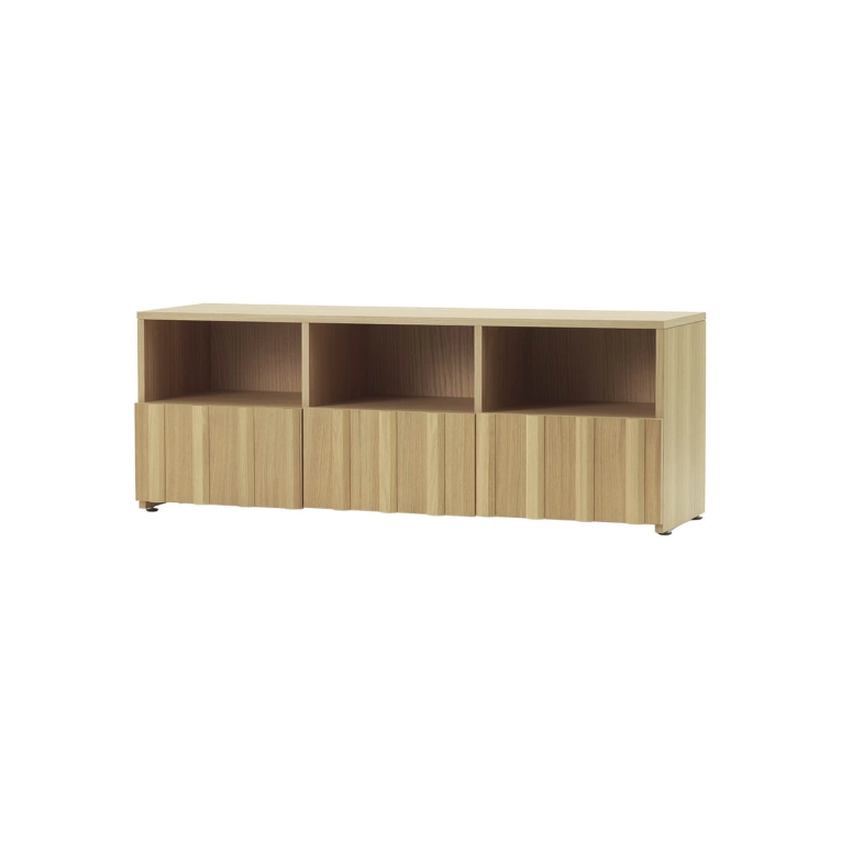 Meuble de rangement RIB LOW Chêne Naturel NORMANN COPENHAGEN