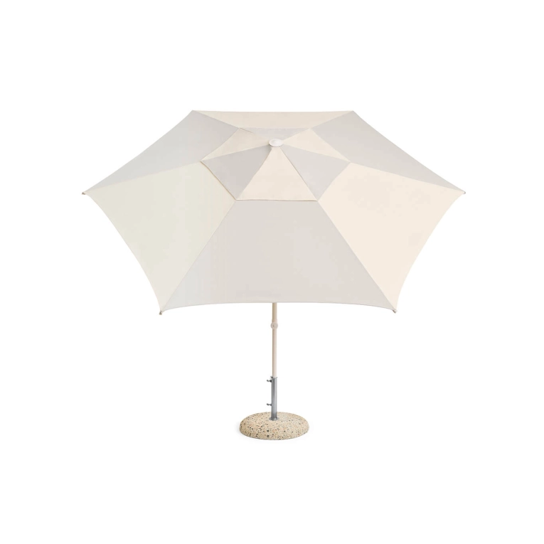 Outdoor Accessories TERRAZZA Parasol Hexagon Grey HAY
