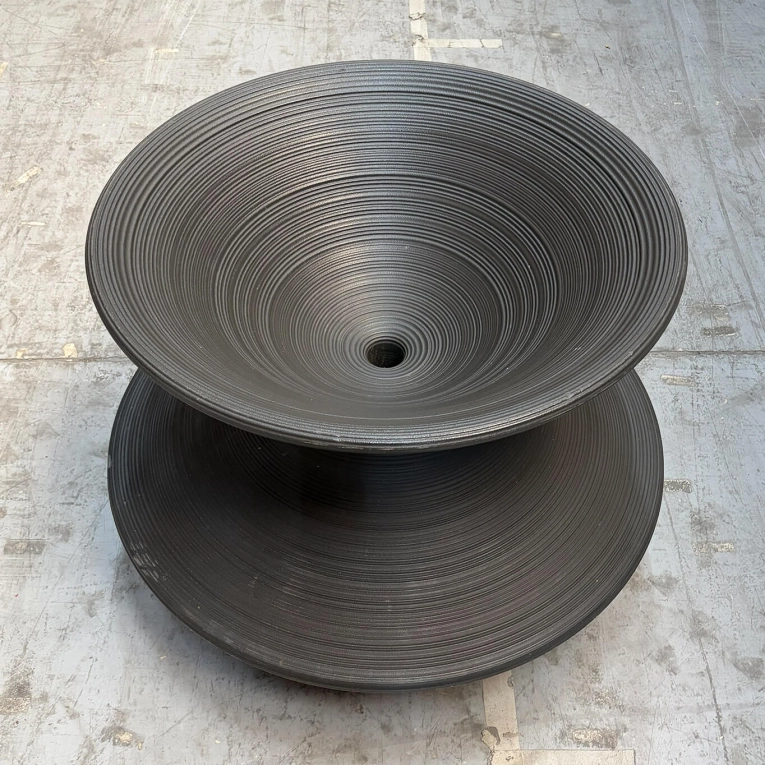 Fauteuil extérieur SPUN Gris Anthracite MAGIS