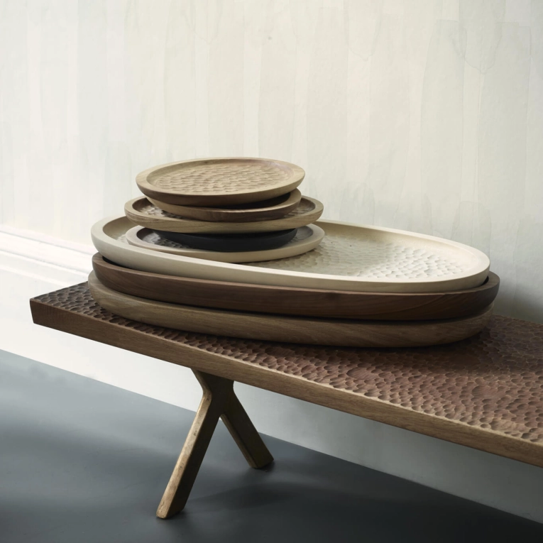 Plateau, plat TOUCH small Érable noir ZANAT