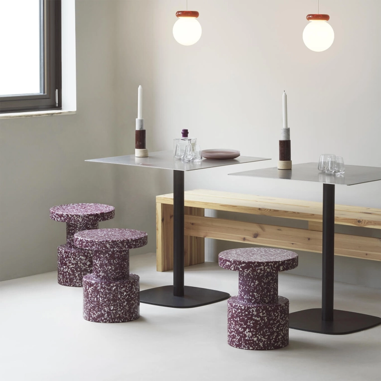 Tabouret BIT Bordeaux NORMANN COPENHAGEN