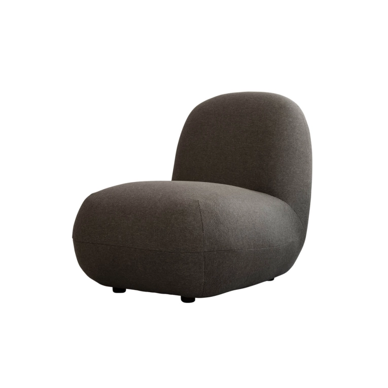 Easy chair TOE CHAIR FLAT Gris pierre 101 COPENHAGEN