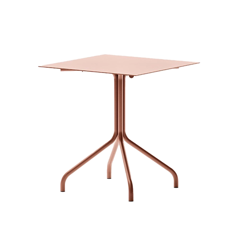 Table extérieure SALO 70x70 Terre cuite UNOPIÙ