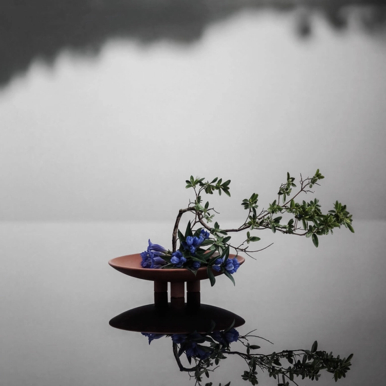 Centre de table & corbeille DUCK PLATE mini Amande 101 COPENHAGEN