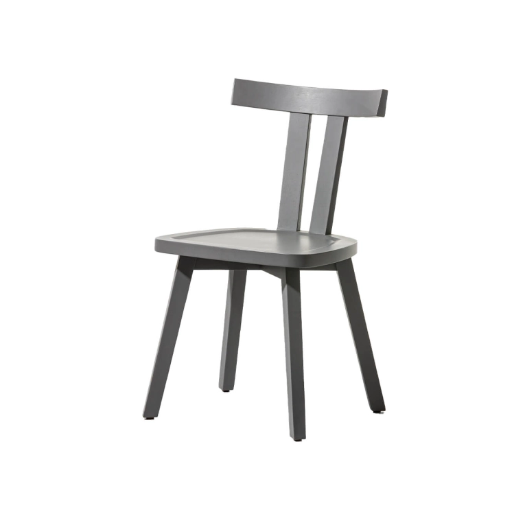 Chaise GRAY 23 Frêne Gris GERVASONI