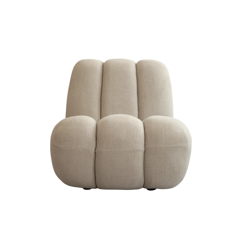 Easy chair TOE CHAIR Linen 101 COPENHAGEN