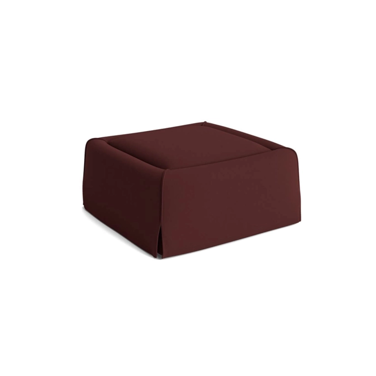 Pouf MIMI 85 x 85 Steelcut 655 Rouge foncé HAY