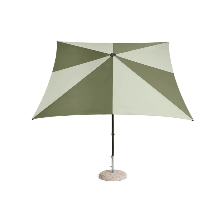 Outdoor Accessories TERRAZZA Parasol Square Green HAY