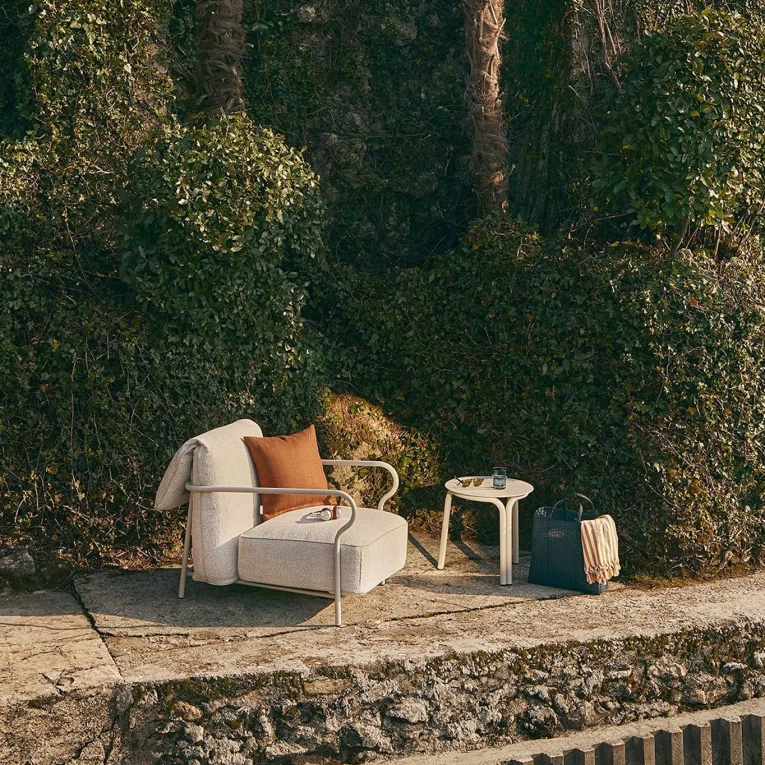 Fauteuil extérieur SALO Terre cuite/ Nuvola UNOPIÙ