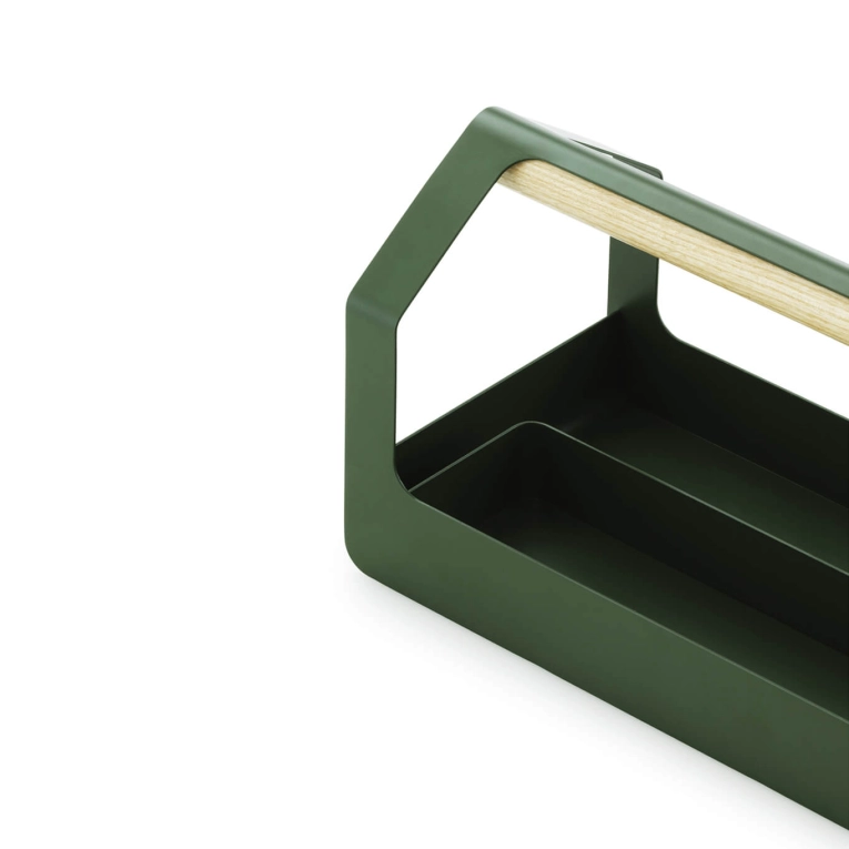 Small Storage Solution HAUS Toolbox Dark Green NORMANN COPENHAGEN