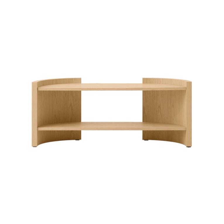 Shelving CRESCENT H 60 Oak AUDO COPENHAGEN