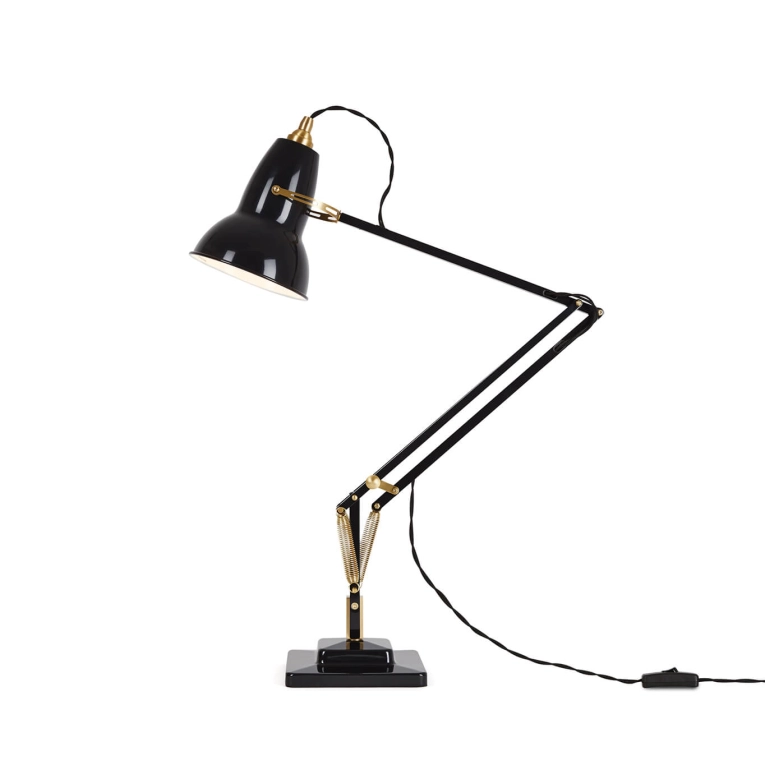 Lampe de bureau ORIGINAL 1227 BRASS Noir ANGLEPOISE