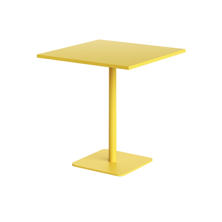 Outdoor Table MOKA OUTDOOR Sun Yellow L 70 TIPTOE