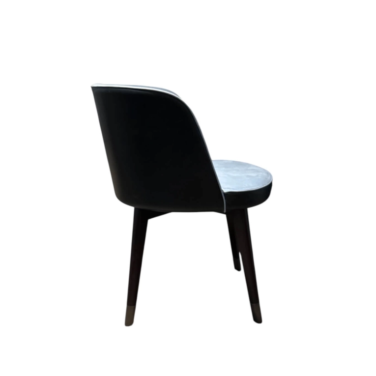 Fauteuil COLETTE Kashmir Azur BAXTER MADE IN ITALY