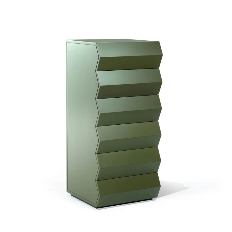 Meuble de rangement Commode Z24 H 128 Algue ZANOTTA