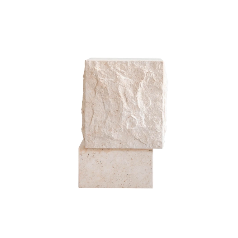 Side Table TEMPLE Limestone 101 COPENHAGEN