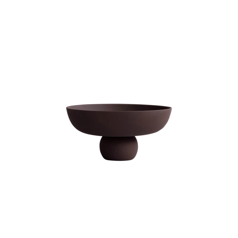 Centre de table & corbeille BABURU BOWL medio Chocolat 101 COPENHAGEN