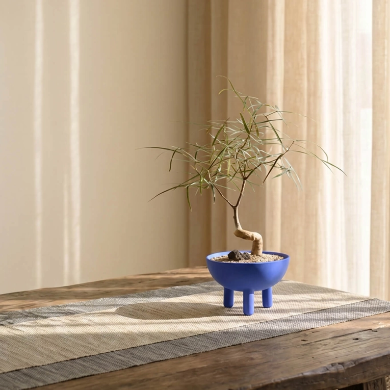 Centre de table & corbeille DUCK BOWL big Bleu marrakech 101 COPENHAGEN