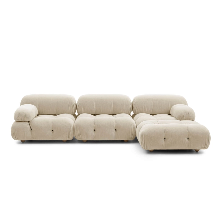 CAMALEONDA angulaire Chenille Enia Blanc Ivoire BB ITALIA
