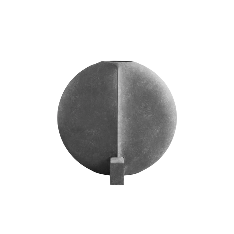 Vase GUGGENHEIM Big Dark grey 101 COPENHAGEN