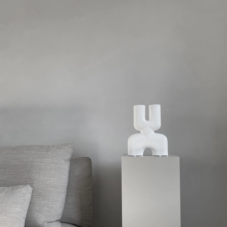 Vase COBRA DOUBLE mini Bone white 101 COPENHAGEN