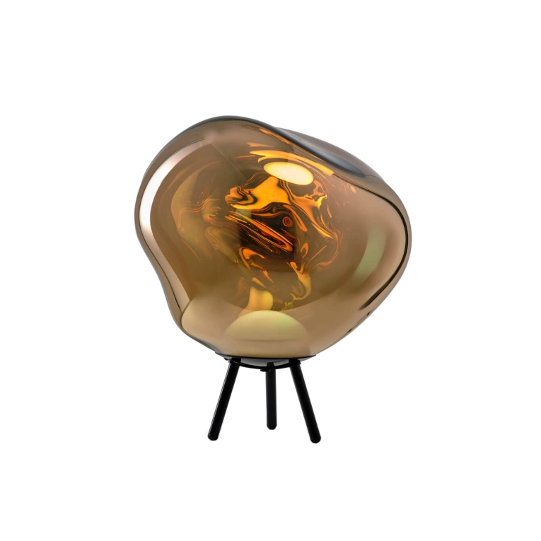 Table Lamp MELT PORTABLE LARGE Gold TOM DIXON