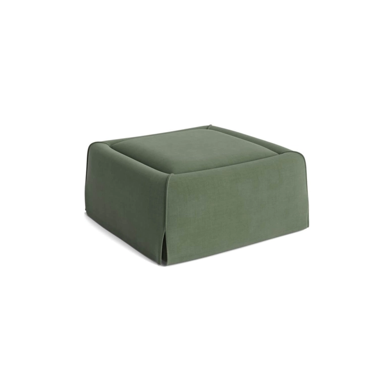 Pouf MIMI 85 x 85 Linara 100 Vert Foncé HAY