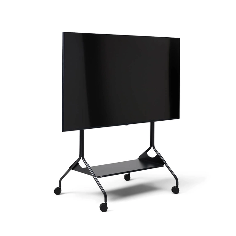 TV Stand Shelf for TV Stand MOON TRAY Charcoal PEDESTAL