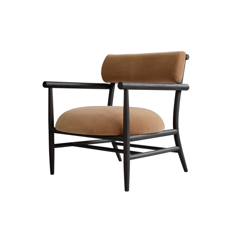 Easy chair NAMA Lounge Desert/Coffee black oak 101 COPENHAGEN