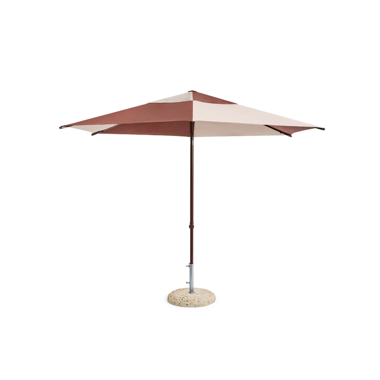Outdoor Accessories TERRAZZA Parasol Hexagon Burgundy HAY