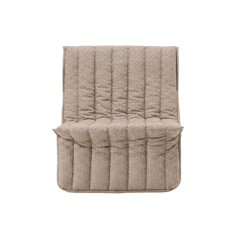 Fauteuil extérieur LIMIT OUTDOOR Savane Coconut NORMANN COPENHAGEN