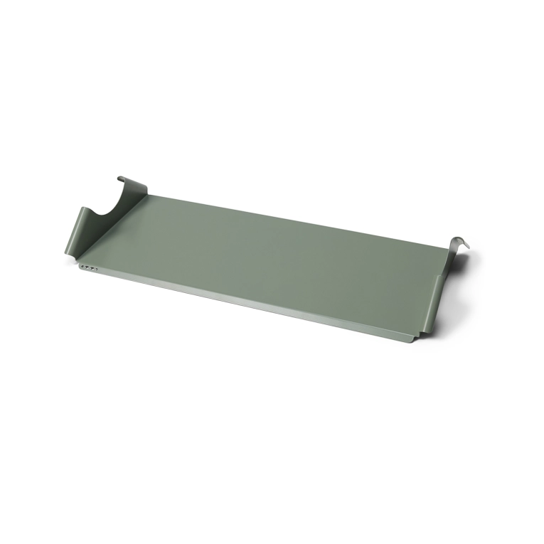 TV Stand Shelf for TV Stand MOON TRAY Mossy green PEDESTAL