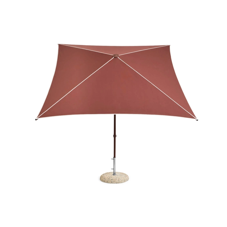 Outdoor Accessories TERRAZZA Parasol Square Burgundy HAY