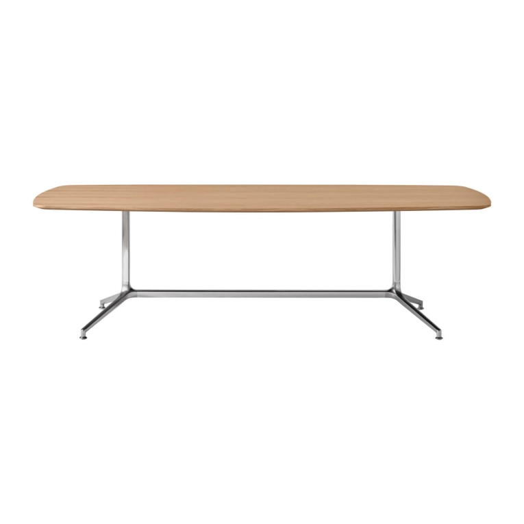 Contract Table SWIVEL TABLE 437 Medium Light Oak VIPP