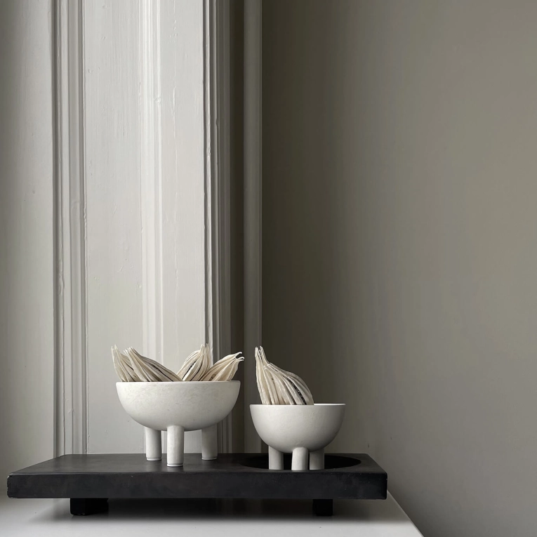 Centre de table & corbeille DUCK BOWL big Blanc os 101 COPENHAGEN