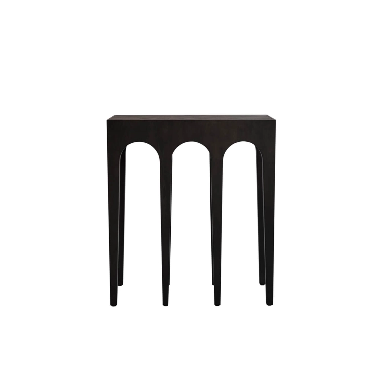 Console table BOW Coffee black oak 101 COPENHAGEN